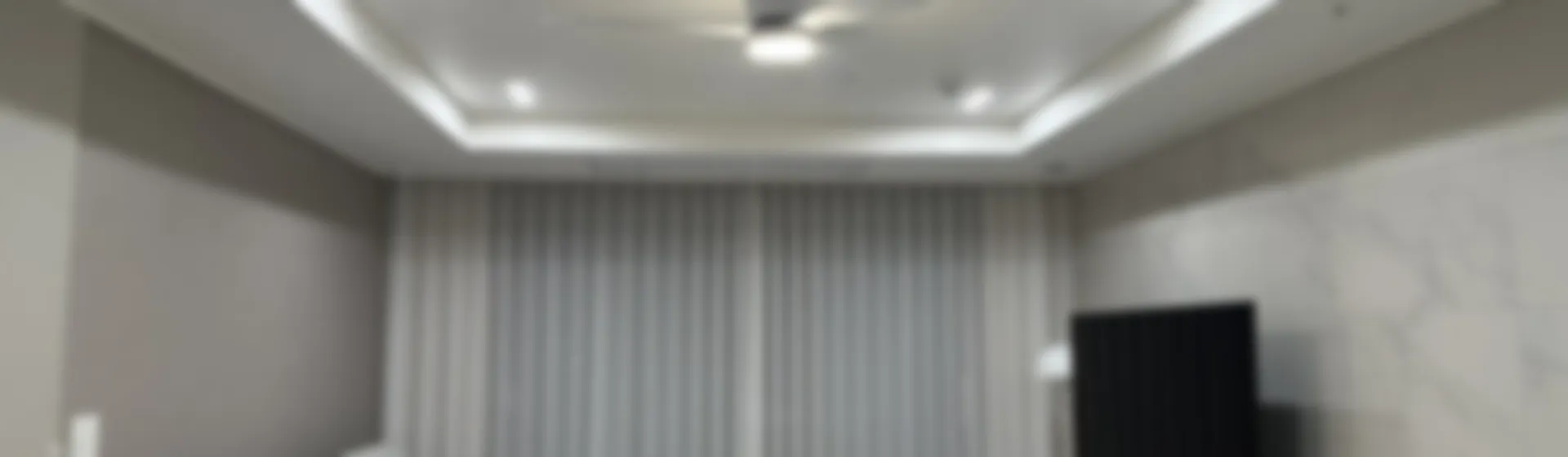 시흥 거실 부분인테리어 실링팬 시공 사진